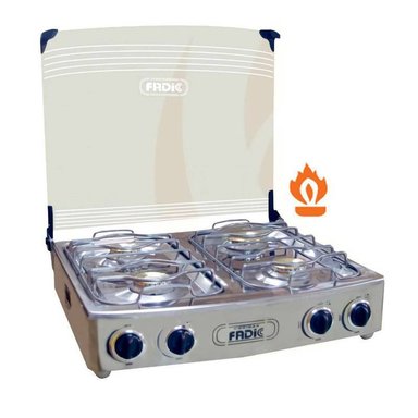 COCINA DE MESA 4 QUEMADORES AURORA CON TAPA DE VIDRIO 22