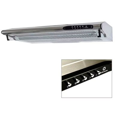 CAMPANA INDURAMA 90CM EXTRACTORA CEI-902CRP - 3