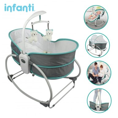 SILLA NIDO 5 EN 1 INFANTI ROCKER 6537 VERDE