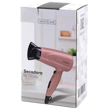 AFEITADOR TAURUS BM-9000 SENSITIVE DERMA CARE + SECADORA CABELLO WHITELINE ORO ROSA - 6
