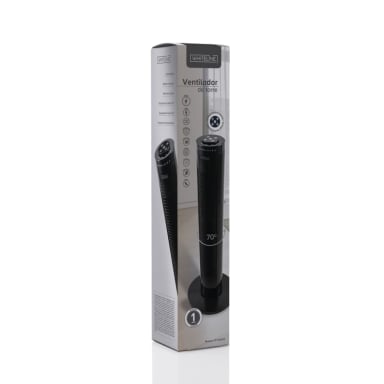 VENTILADOR DE TORRE WHITELINE SILENCIOSO 3 VELOCIDADES 45 WATTS - 5