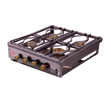 COCINA SEMI INDUSTRIAL FADIC 4 HORNILLAS N°3 FSI04-02 - 2
