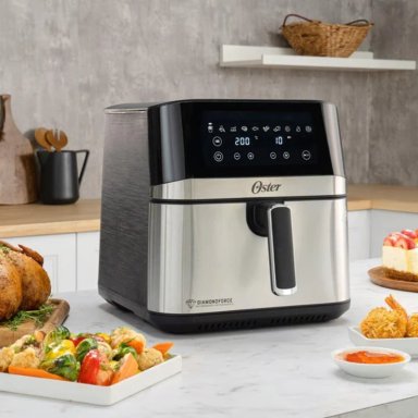 FREIDORA DE AIRE DIGITAL OSTER DIAMONDFORCE 7.5 LTS CKSTAF75DSSDF