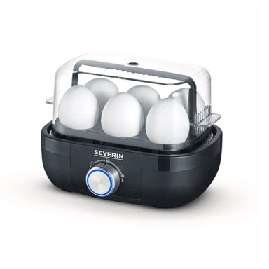 HERVIDOR DE HUEVOS SEVERIN CON PERILLA EK-3166 NEGRO