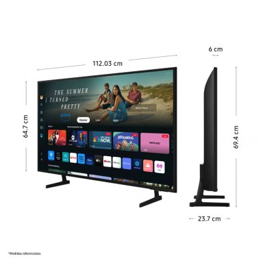 TELEVISOR SAMSUNG CRYSTAL 50 UHD OS SMART TV 2024 50DU7000 - 2