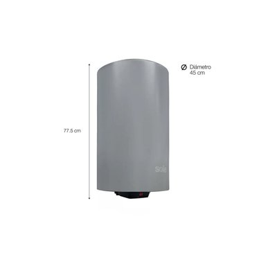TERMA ELÉCTRICA SOLE GENIUS WIFI 80 LITROS ACERO APORCELANADO - 5
