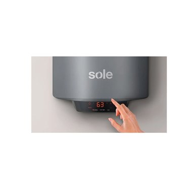 TERMA ELÉCTRICA SOLE GENIUS WIFI 80 LITROS ACERO APORCELANADO - 6