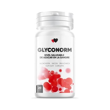 SUPLEMENTO GLYCONORM DIURETICO NATURAL 20 CÁPSULAS