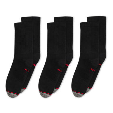 PACK 3 MEDIAS HOMBRE BOSTON DEPORTIVAS NEGRO