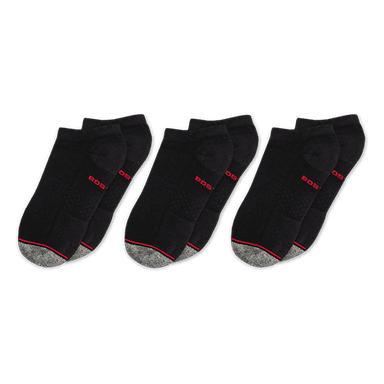 PACK 3 MEDIAS HOMBRE BOSTON TALONERAS GRIS