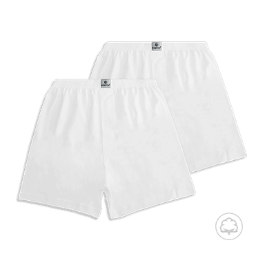 PACK 2 BÓXERS HOMBRE BOSTON BLANCO