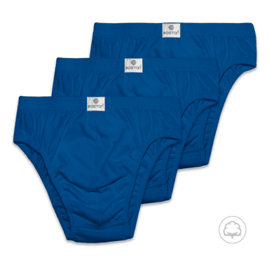 PACK 3 CALZONCILLOS BOSTON MATCH POINT CON ELASTICO RECUBIERTO ACERO