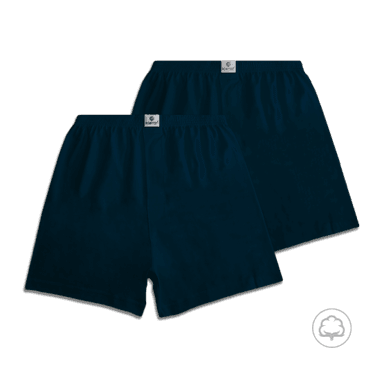 PACK 2 BÓXERS BOSTON AZUL MARINO