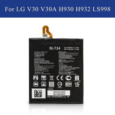 BATERIA LG V30 BL-T34 T-SM NUEVO-NEGRO