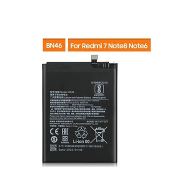 BATERIA  NOTE 6 - NOTE 8 - REDMI 7  -  BN46 TORIGINAL-SM NUEVO