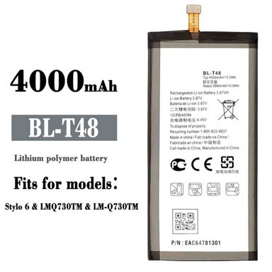 BATERIA LG STYLO 6 BL-T48 T-SM NUEVO.