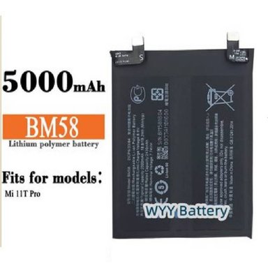 BATERIA REDMI MI 11T PRO  BM58  NUEVO