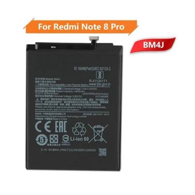BATERIA  REDMI NOTE 8 PRO -  BM4J  NUEVO-NEGRO