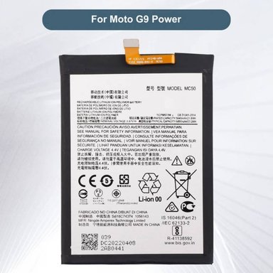 BATERIA MOTO G9 POWER  MC50  NUEVO-NEGRO