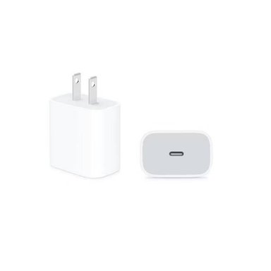 CUBO IPHONE CARGADOR 20W 11 Y 12 NUEVO CAJA - 1