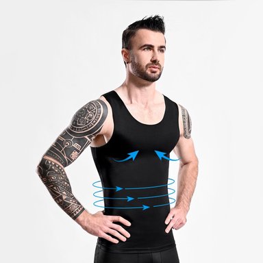 BIVIDÍ FAJA HOMBRE ONHUL COMPRESORA CINTURA FLACIDEZ GINECOMASTIA Y ABDOMEN