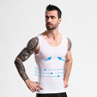 BIVIDÍ FAJA HOMBRE ONHUL COMPRESORA CINTURA FLACIDEZ GINECOMASTIA Y ABDOMEN