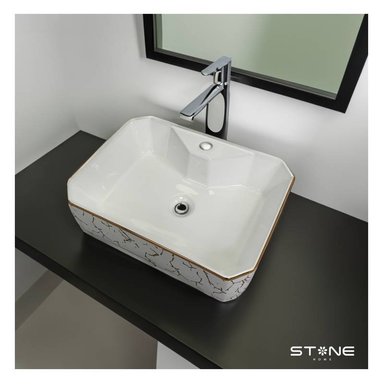 LAVAMANOS  MINIMALISTA  ADELINE MARMOLEADO  STONE