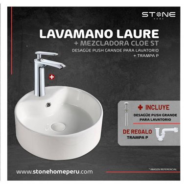 COMBO STONE HOME BOWL LAURE + CLOE ST DESAGUE + TRAMPA P STONE