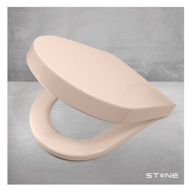 TAPA ASIENTO STONE HOME SANDER BLANCO BONE P INODORO
