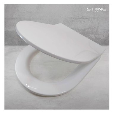 TAPA ASIENTO STONE HOME STAN BLANCO P INODORO