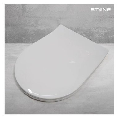 TAPA ASIENTO STONE HOME STAN BLANCO P INODORO - 2