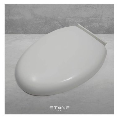 TAPA ASIENTO STONE HOME ESSENCE BLANCO P INODORO - 2