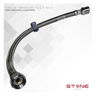 TUBO DE ABASTO VINIL F12M12 - STONE