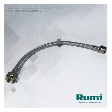 TUBO ABASTO STONE HOME F12M12 - RUMI PLATEADO VINIL