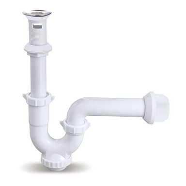 DESAGUE STONE HOME TRADICIONAL PLATEADO TRAMPA-P CON REGISTRO PVC STONE