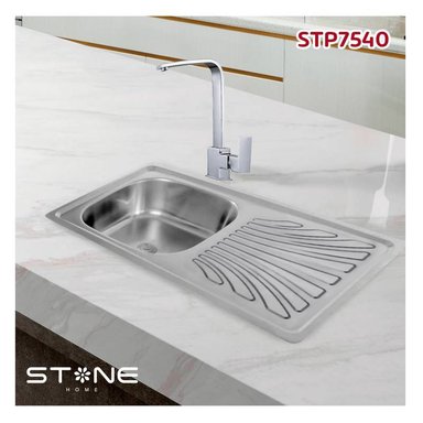 LAVADERO DE ACERO SIGNATURE STP7540 STONE