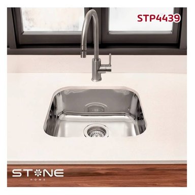 LAVADERO STONE HOME STP4439 ACERO INOXIDABLE PLATEADO SIGNATURE