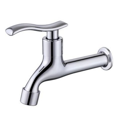 GRIFERÍA RUMI ASIRI R-02 LLAVE BOTADERO PLATEADO - 3