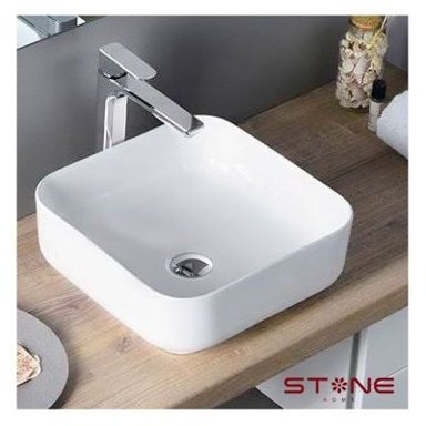 LAVAMANOS MINIMALISTA AMALIA BLANCO STONE