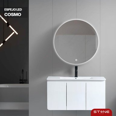 ESPEJO REDONDO LED TACTIL COSMO STONE