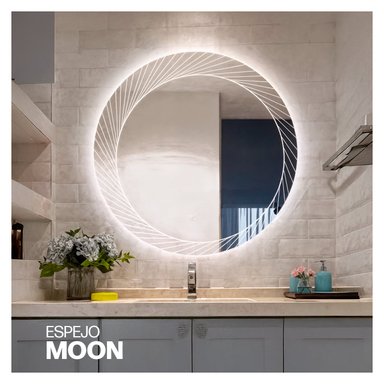 ESPEJO LED TACTIL MOON STONE