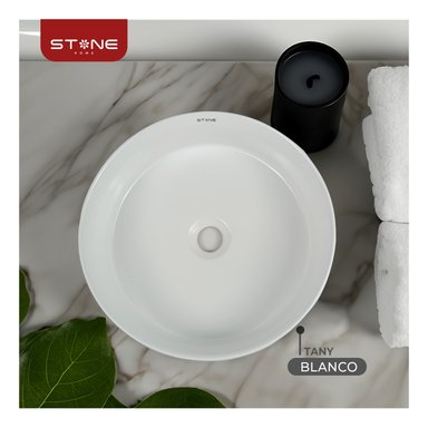 BOWL TANY BLANCO  -  STONE - 2