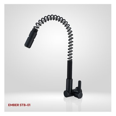 LLAVE DE COCINA A LA PARED EMBER STB-01 BLACK STONE