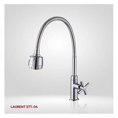 LLAVE DE COCINA AL MUEBLE LAURENT STT-04 CROMADO STONE