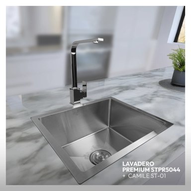 COMBO LAVADERO PREMIUM STPR5044+CAMILE ST-01 CON ESCURRIDOREXONERADO