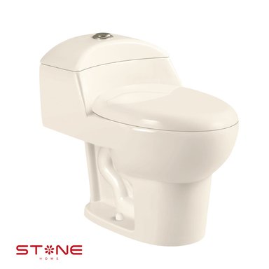 COMBO INODORO ONE PIECE ESSENCE BONE + BOWL AMALIA BONE STONE + DESAGUE POP UP GRANDE + 1 TUBO DE ABASTO 1/2*1/2 RUMI - 3