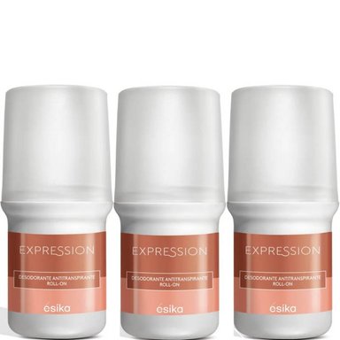 PACK X3 EXPRESSION DESODORANTE ROLL ON DE ESIKA 50ML. - 1