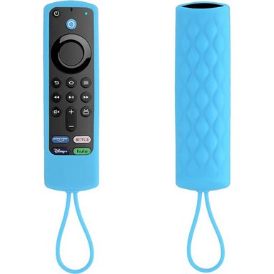 FUNDA CASE PROTECTORA CONTROL AMAZON FIRE TV STICK TURQUESA - 1