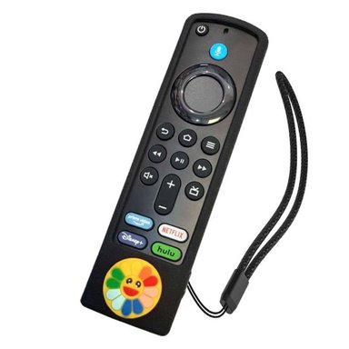 FUNDA CASE AMAZON FIRE TV STICK PROTECTORA CONTROL REMOTO NEGRO - 1
