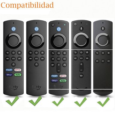 FUNDA CASE AMAZON FIRE TV STICK PROTECTORA CONTROL REMOTO NEGRO - 2